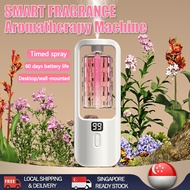 【READY STOCK】Automatic Aroma Diffuser Rechargeable Ultrasonic Digital display Air Freshener Spray Fragrance Humidifiers