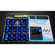 SPORT RIM NUT BLUE COLOUR M12x1.25