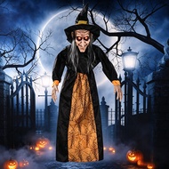 Halloween Decoration Witch Props Haunted House Party Toys Metal Humanoid Decoration Decoration Hallo