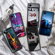 Soft TPU Balck Shell 4L8H GTR Samsung Galaxy A51 A52 A52S A53 A54 A71 A72 A73 A41 A42 Phone Cover