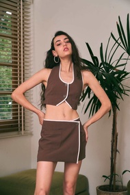 MESKMUSE Dana mini skirt ( เฉพาะกระโปรง )