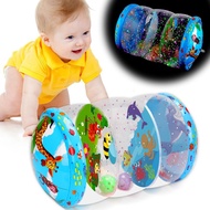 Crawling & Walking Baby Toys 6-12 Months Glowing Jumbo Inflatable Rolling Infant Toy 7 8 9 10 12-18 