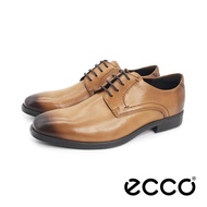 ecco (Men) Melbourne Men's Genuine Leather Derby Shoes Shoes-Tan