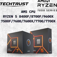 AMD Ryzen 5 7500F / 7600 / 7600X & Ryzen 7 7800X3D AM5 CPUs – High Performance, 3-Year Warranty