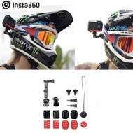 Insta360 Helmet Mount Bundle For X3 / ONE X2 / ONE R / ONE X Action Camera Original Essories