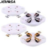 Ceramic Tube Socket 4Pins Electron Tube Seat For 5Z3 5U4G 572B 2A3 300B 274B 811A Vacuum Tube Amplif