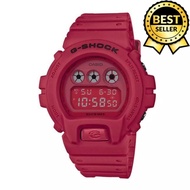 Casio DW6900 Matte 35th Anniversary All Red Sport Digital Watch For Men and Women Unisex(Red)