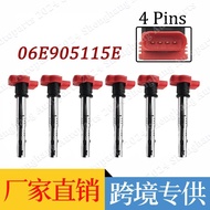Sesuai untuk Audi Volkswagen Porsche Ignition Coil 06E905115E 06E905115D 06E905115C