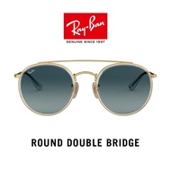 Ray-Ban Round Double Bridge - RB3647N 91233M  แว่นตากันแดด