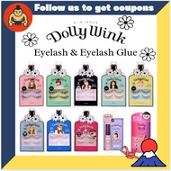 Dolly Wink Eyelash ‐ 8 Types / 2 Glue Options【Direct from Japan】