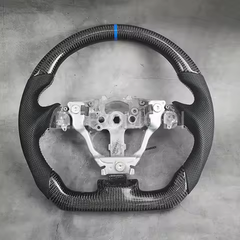 Carbon Fiber Steering Wheel For Mazda 3 Mazda 5 Mazda 6 2003 2004 2005 2006 2007 2008 2009