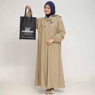 Jas Hujan GAMIS bahan PVC Tebal lentur ringan