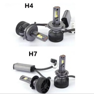 LED TCYATOTCYATO H7 500000 LM 600W ไฟหน้าหลอดไฟ 6000K ทองแดงคู่หลอดหมอก K5C F5C H4 H7 H8 H11 H1 9005