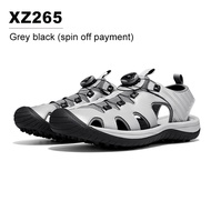 PGM Golf Men Shoes รองเท้าแตะฤดูร้อนรองเท้ากันลื่นรองเท้าซุปเปอร์ระบายอากาศสตั๊ดลูกไม้ขึ้น XZ265