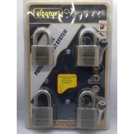 BIGROW Anti-Cut System Pad Lock Brass Body Kunci Mangga [40mm & 50mm]
