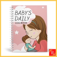 Baby's Daily Log Book/Newborn Care Log For Parents 2 - (A5 | 120 pages) - Tracker for Feeding, Sleep