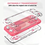 Suitable for switch lite Crystal Case NS lite Host Personalized Protective Case Cute Cat Claw Crysta