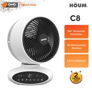 Houm Air Circulator Fan C6 / C8 / C8DC Strong Powerful Wind 32 Speed Control C6 / C8 / C8DC Kipas Me