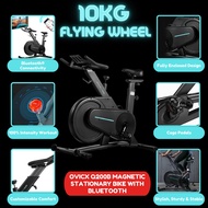 (FREE GIFT) OVICX Q200 Stationary Spin Bike with Magnetic Resistance Exercise Bikes Indoor Cycling B