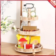 [Lszzx] Wooden Cake Stand Round Cake Towers Dessert Stand Afternoon Tea Accessories 3