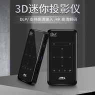 Projektor Pegang Tangan Mini 4K P9-II HD 4K Projektor Mikro DLP Pintar Tayangan Rumah Mudah Alih 3D