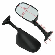 Motorcycle Black Side Mirror Fit for HONDA Suzuki GSXR1000 GSXR600/750 2000 01 K3 K4 2002 - 2003 GSX