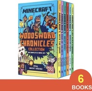 Minecraft The Stonesword Saga Collection Story Books (6 Books) - The Complete 6-Novel Set - Official