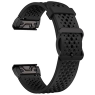 26mm Quick fit Original Silicone Sports Strap for Garmin Fenix 8 51mm Sports Rubber Band Garmin Endu