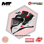 MT HELMET ATOM 2 SV HIGHLANDS B5 GLOSS RED