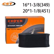 CST 20*1-1/8(451)    20*1.35（406） 16*1-3/8 (349) tire inner tube fnhon Dahon folding bike 349 inner 