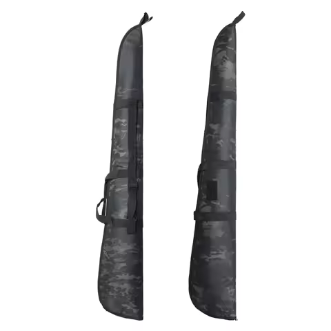 128cm Tactical Gun Bag Oxford Gun Holster Shotgun Airsoft Rifle Hunting Gun Carry Case With Cushion 