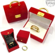 #RT2038K Bekas Cincin Kotak Karun Fancy Ring Box @ 2 pilihan