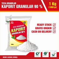 Granular Chlorine Powder 90% - 1 Kg - 90% Chlorine Swimming Pool Cleaner weighing 1 Kg