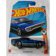 Hotwheels 71 Plymouth GTX Blue Case P 2023