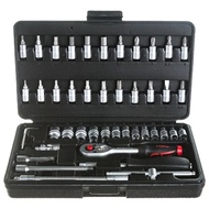 Force 2462 46pcs 1/4" Socket set
