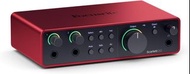 旺角實體門市 全新 Focusrite Scarlett 2i2 4th Gen USB-C Audio Interface 香港行貨 原廠3年保養