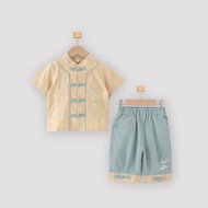 Children Hanfu Children Retro Tang Suit Baby One Year Old Clothes Boys Children Hanfu Summer Hanfu Chinese School Clothes