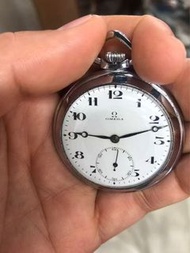 古董Omega(歐米茄)手動機械懷錶