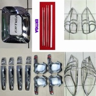 Chrome accessories package for old Ertiga 2013-2015