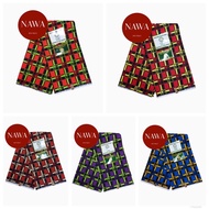 Real African Printed Style Fabric Length 6 Yards Width 47 Inches