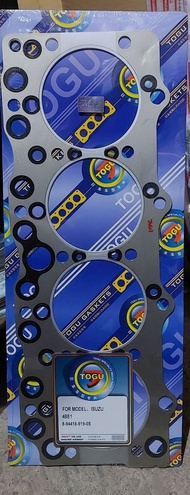 CYLINDER HEAD GASKET ISUZU ELF 4BE1 STEEL TOGU BRAND