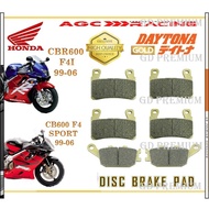 HONDA DISC BRAKE PADS CBR600 F4I CBR600 F4 SPORT GOLD QUALITY gdpx