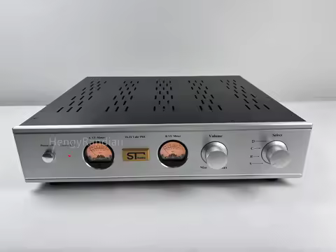 Refer High-end German D.KLIMO 6922.ECC88,6DJ8 Electronic Tube Preamplifier.RCA*4 RCA*2