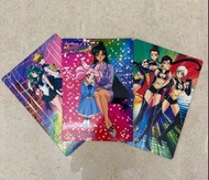 美少女戰士景品 Jumbo大卡 (共3張）