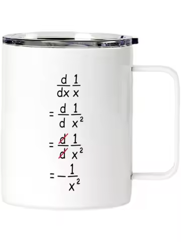 Customizable "Impossible Maths" Stainless Steel Mug - Your Perfect Companion for Coffee, Water, & Al