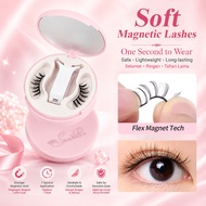Ultra Soft Magnetic Lashes Reusable Strong Magnet False Lashes No Glue Bulu Mata Magnetik Tanpa Gam