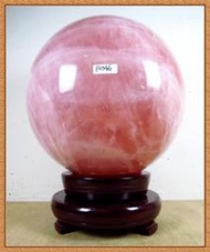 [阿輝小舖]-精選高級天然[ 大型 ][ 芙蓉粉晶水晶球 ]擺件[重10.4kg]---風水聖品(編號:F0346)