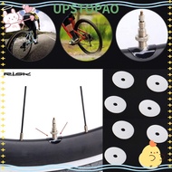 UPSTOPAO 20pcs Bicycle French Presta Transparent Bicycle Accessories Gas Air Nozzle Tube Tire Gasket