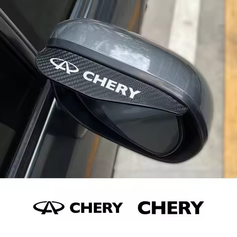 Car Rearview Mirror Eyebrow Rain Shade Rainproof Blades Cover For CHERY TIGGO 5 A1 A3 A5 QQ KIMO IND