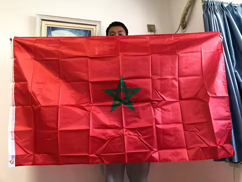 SKY FLAG Morocco flag Banner 90x150cm polyester Hanging maro moroccan morocco Moroccan National flag